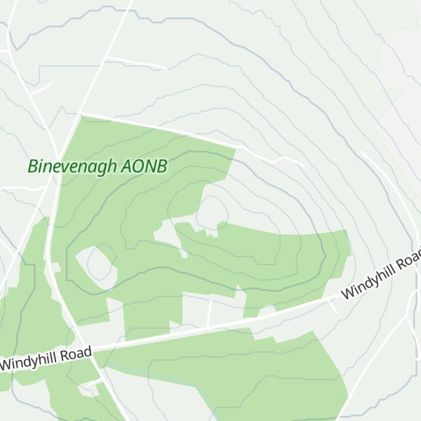 Map of Sconce Hill