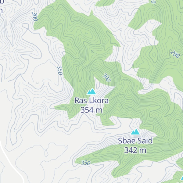 Map of Ras Lkora