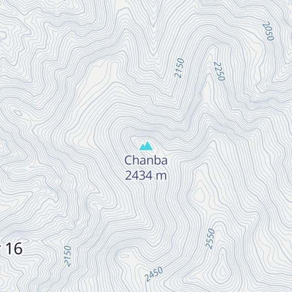 Map of Chanba