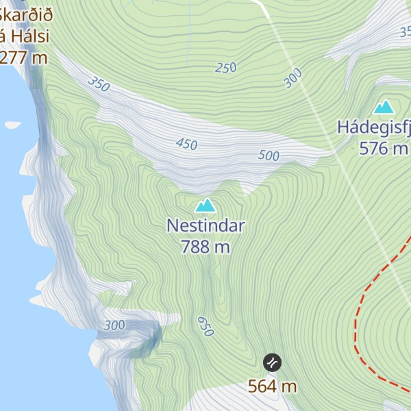 Map of Nestindar