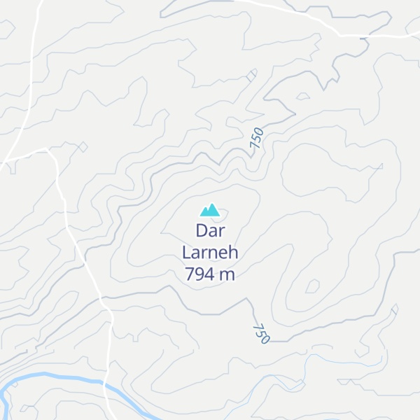 Map of Dar Larneh