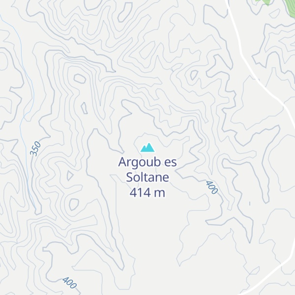 Map of Argoub es Soltane
