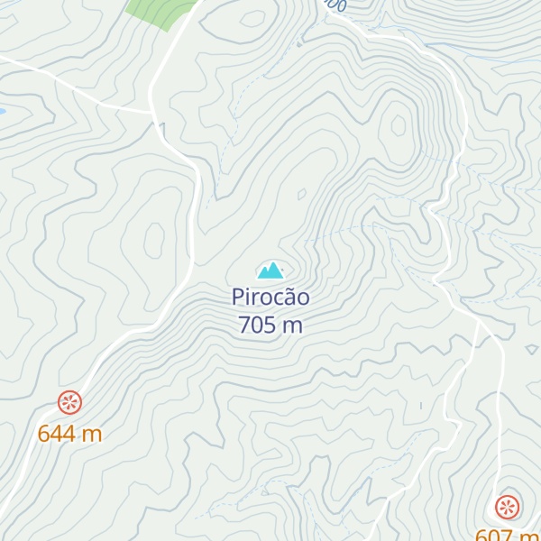 Map of Pirocão