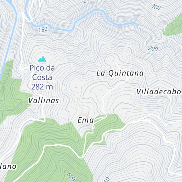 Map of Pico del Coto Rozabás