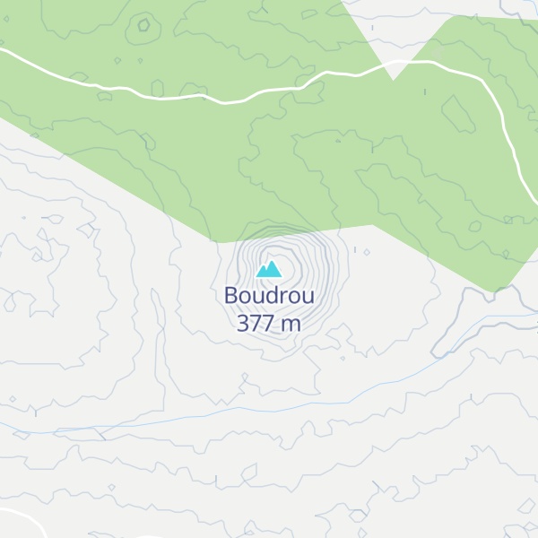 Map of Boudrou