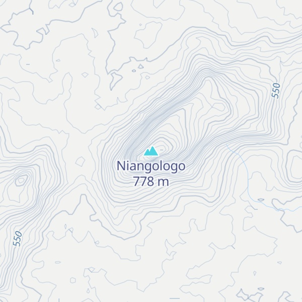 Map of Niangologo