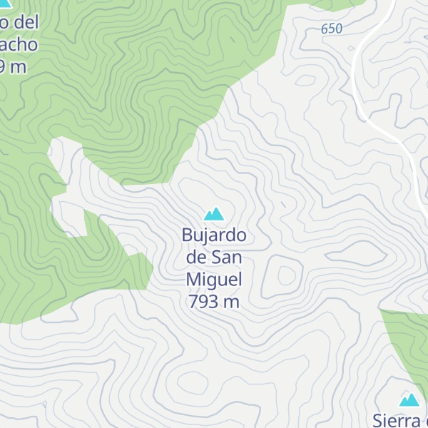Map of Bujardo de San Miguel