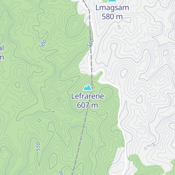 Map of Lefrarene