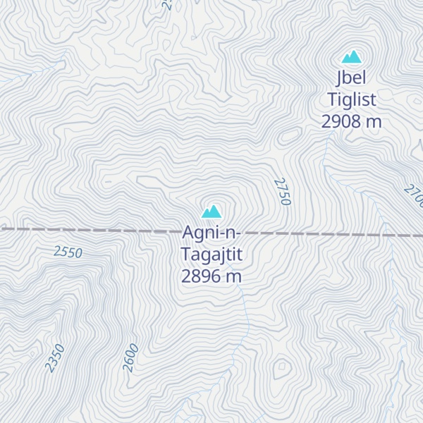 Map of Agni-n-Tagajtit