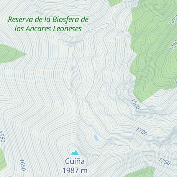 Map of Refugio de Cuíña