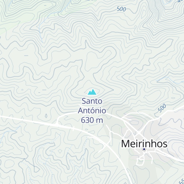 Map of Santo António
