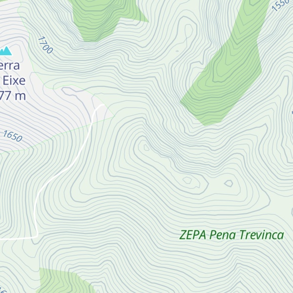 Map of O Pico Maluro