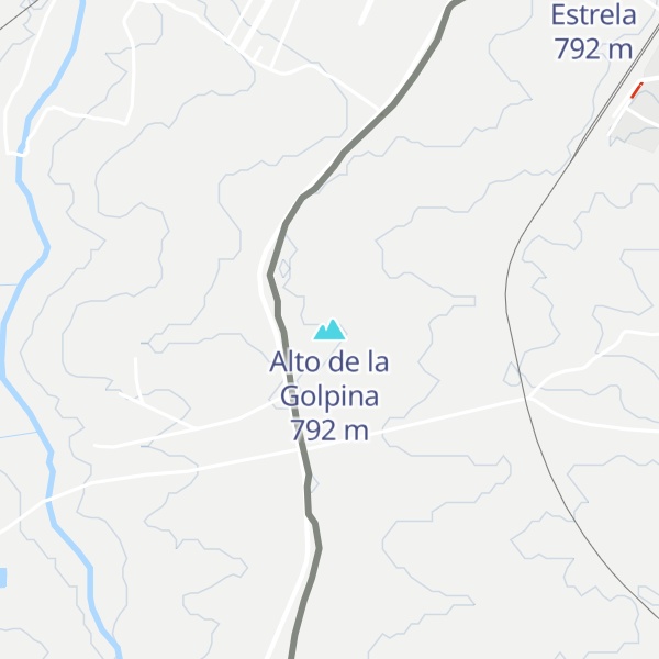 Map of Alto de la Golpina