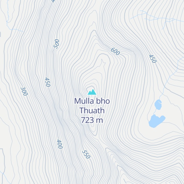 Map of Mulla bho Thuath