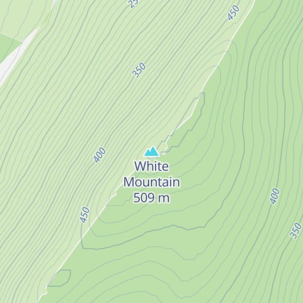 Map of White Mountain