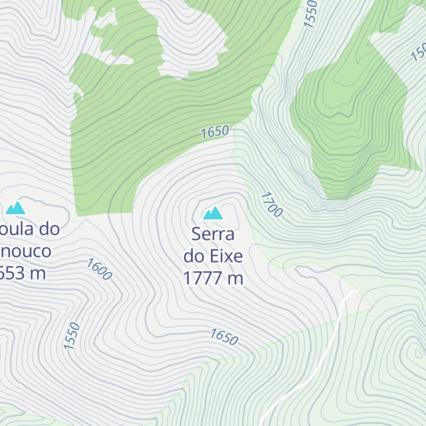 Map of Serra do Eixe