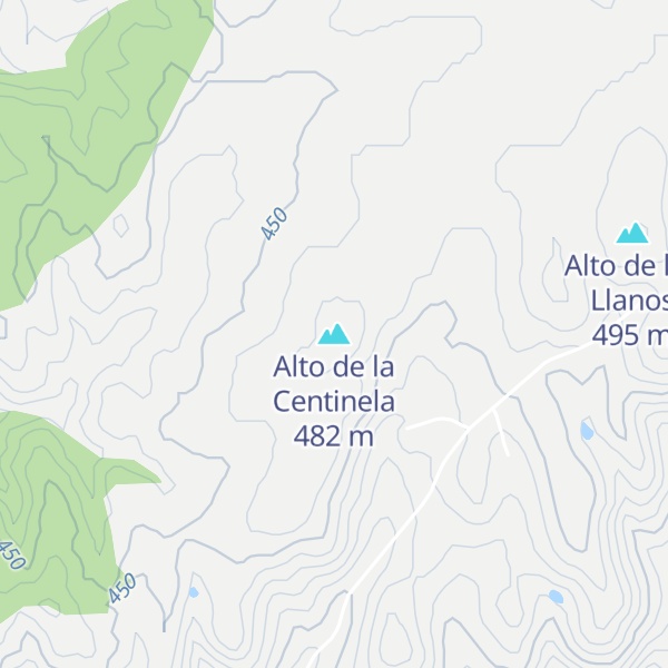 Map of Alto de la Centinela