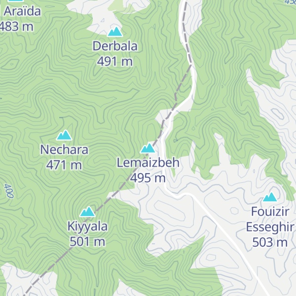 Map of Lemaizbeh
