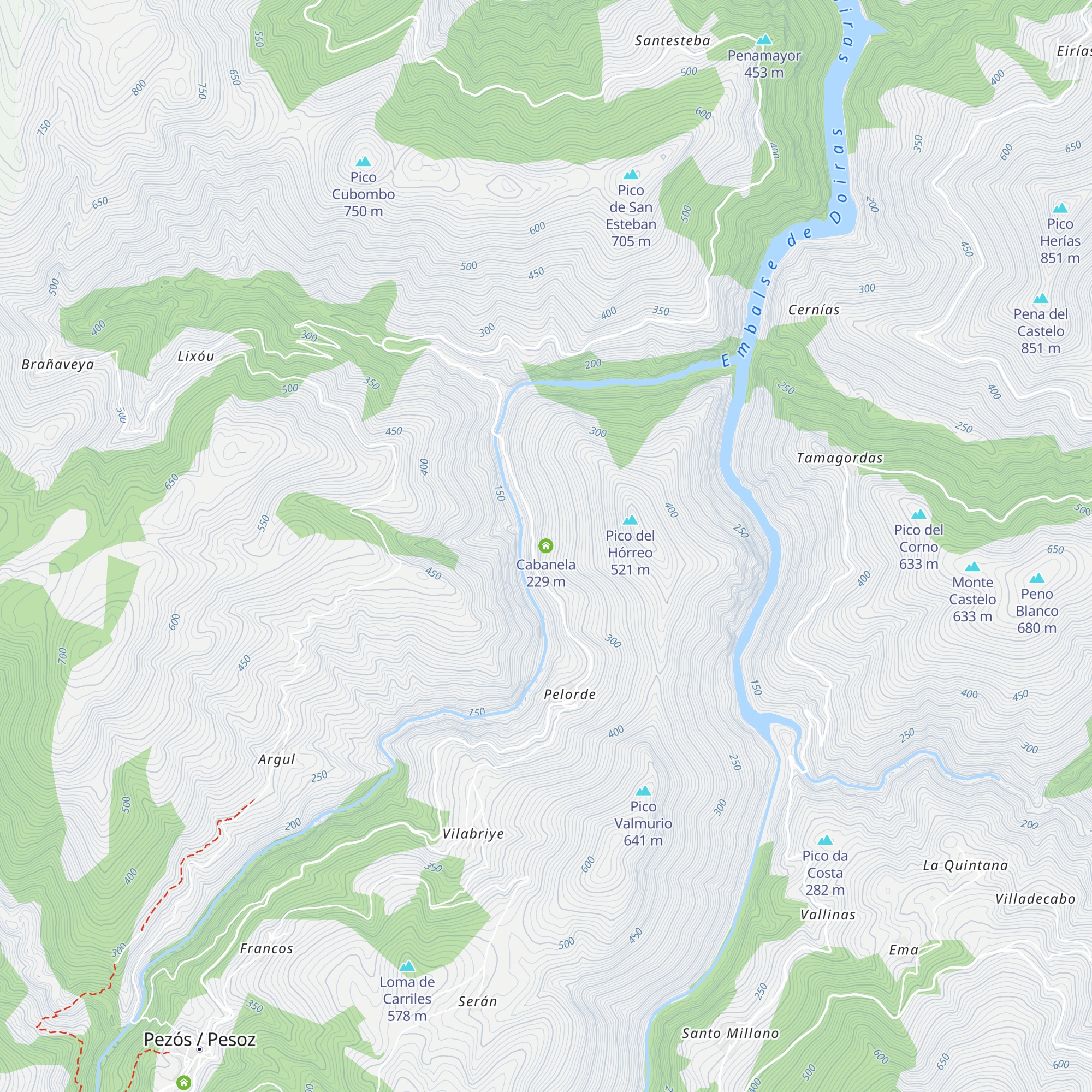 Cabanela map