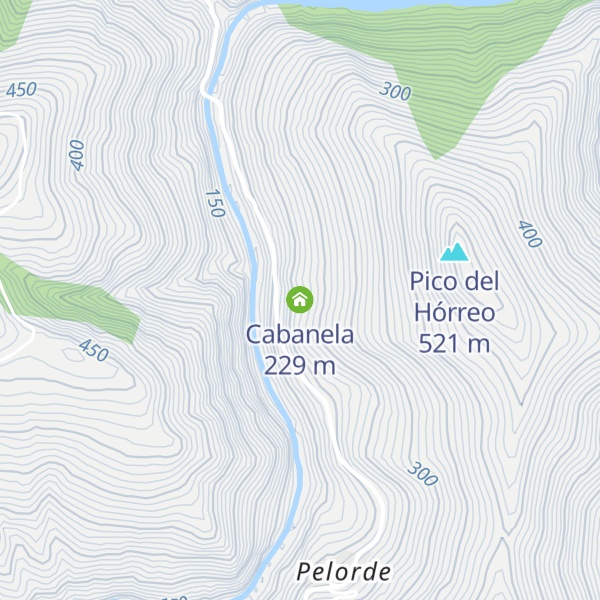 Map of Cabanela