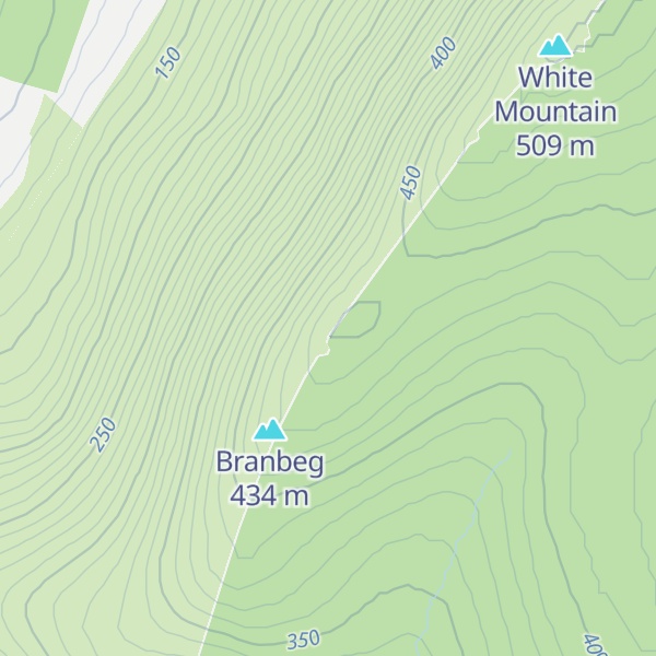 Map of Ballycronigan Rock