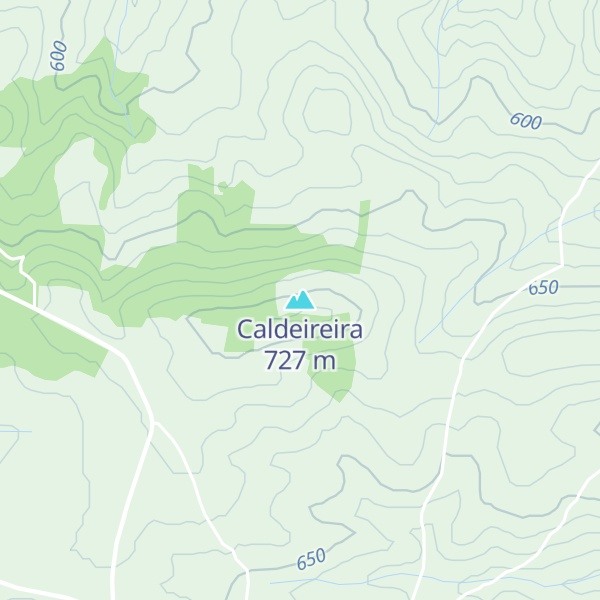 Map of Caldeireira