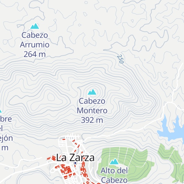 Map of Cabezo Montero