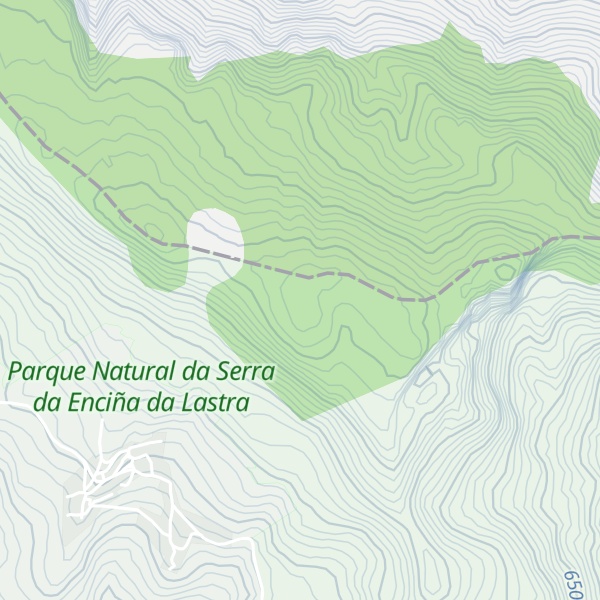 Map of Peña Falcueira