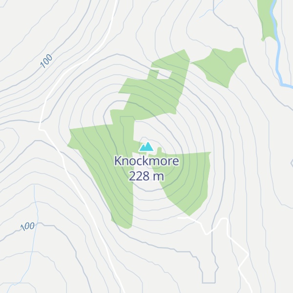 Map of Knockmore