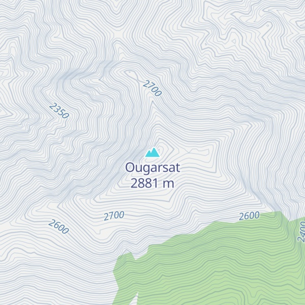 Map of Ougarsat