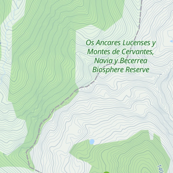 Map of Pico dos Charcos