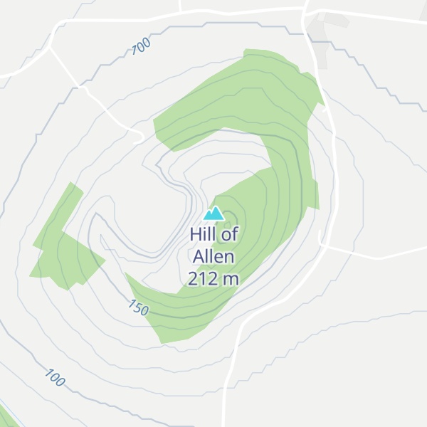 Map of Hill of Allen