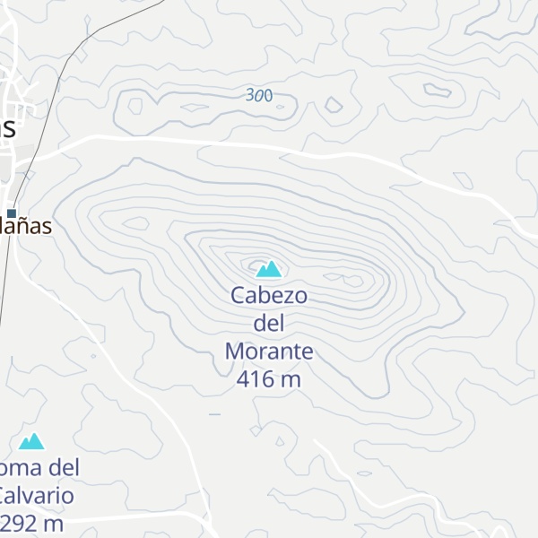 Map of Cabezo del Morante