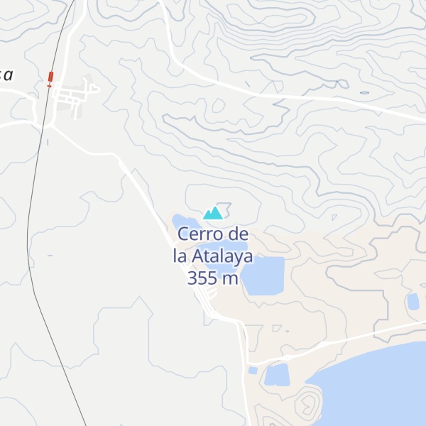 Map of Cerro de la Atalaya