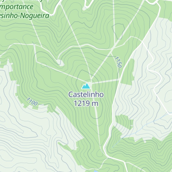 Map of Castelinho