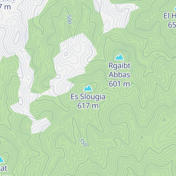 Map of Es Slougia