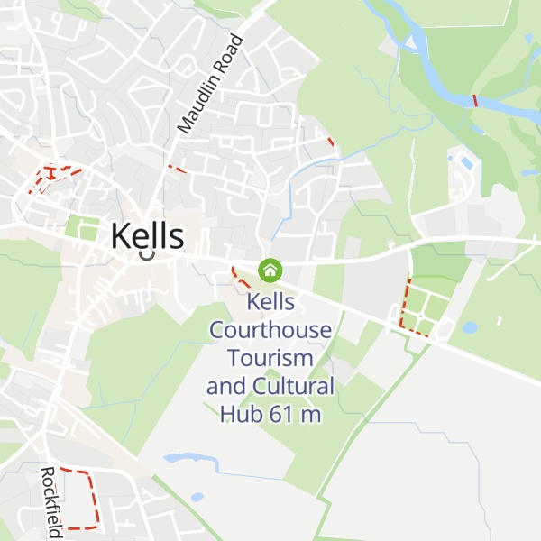 Map of Kells Courthouse Tourism and Cultural Hub