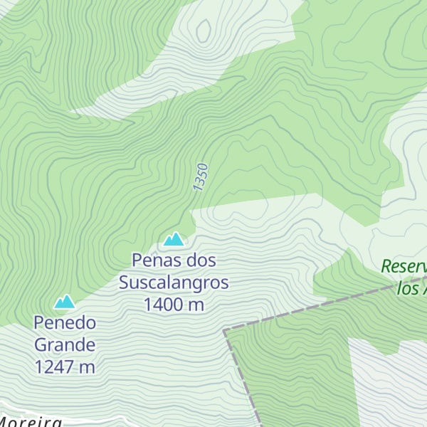 Map of Monte da Cespedosa