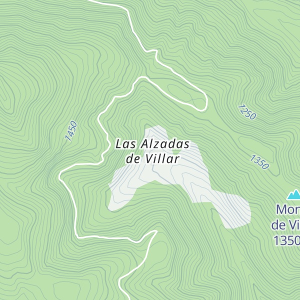 Map of Refuxio da Alzada de Vilar de Aceiro