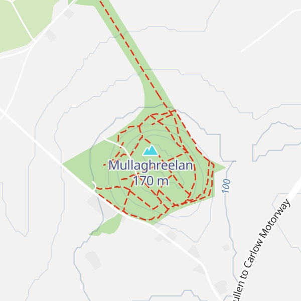 Map of Mullaghreelan