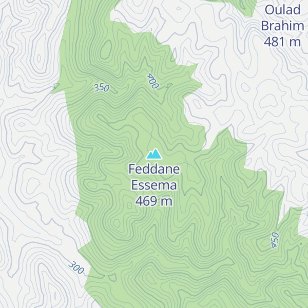 Map of Feddane Essema
