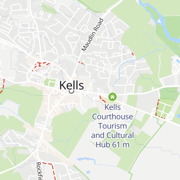 Map of Kells Civic Offices