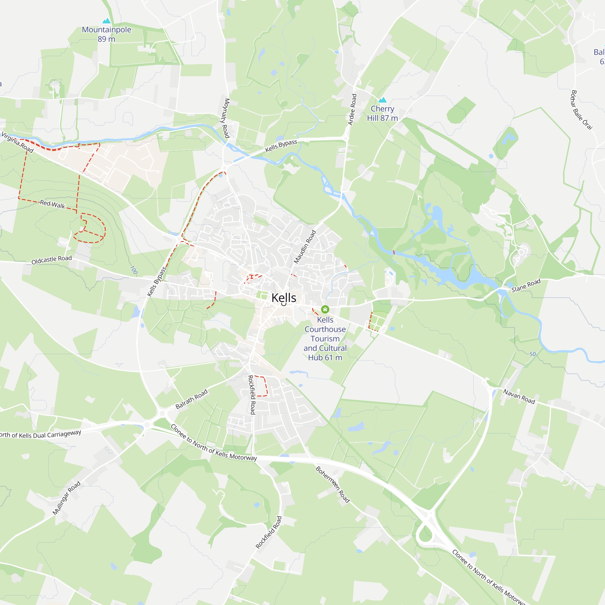 Kells Civic Offices map