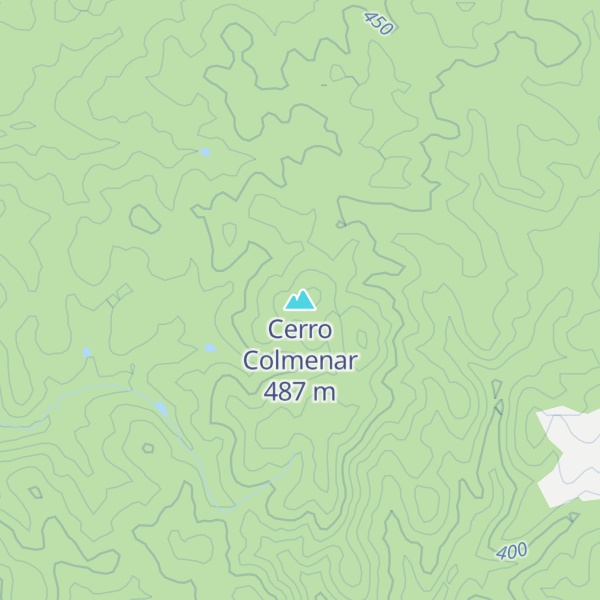 Map of Cerro Colmenar