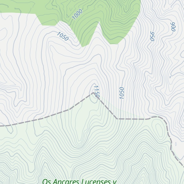 Map of A Pena de Tuña