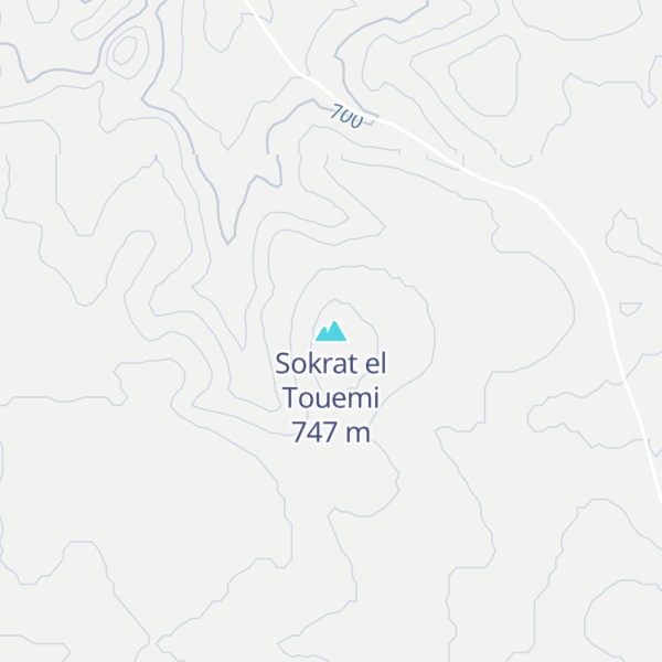 Map of Sokrat el Touemi