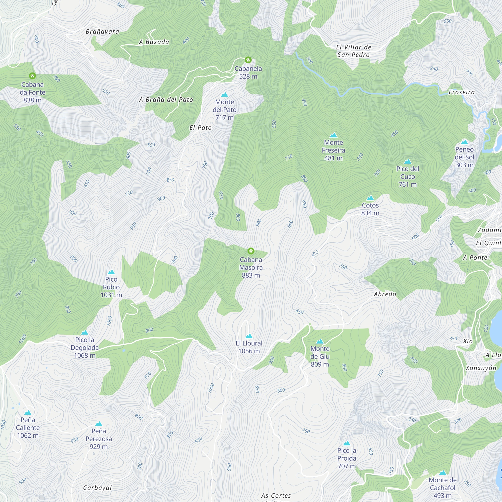 Cabana Masoira map