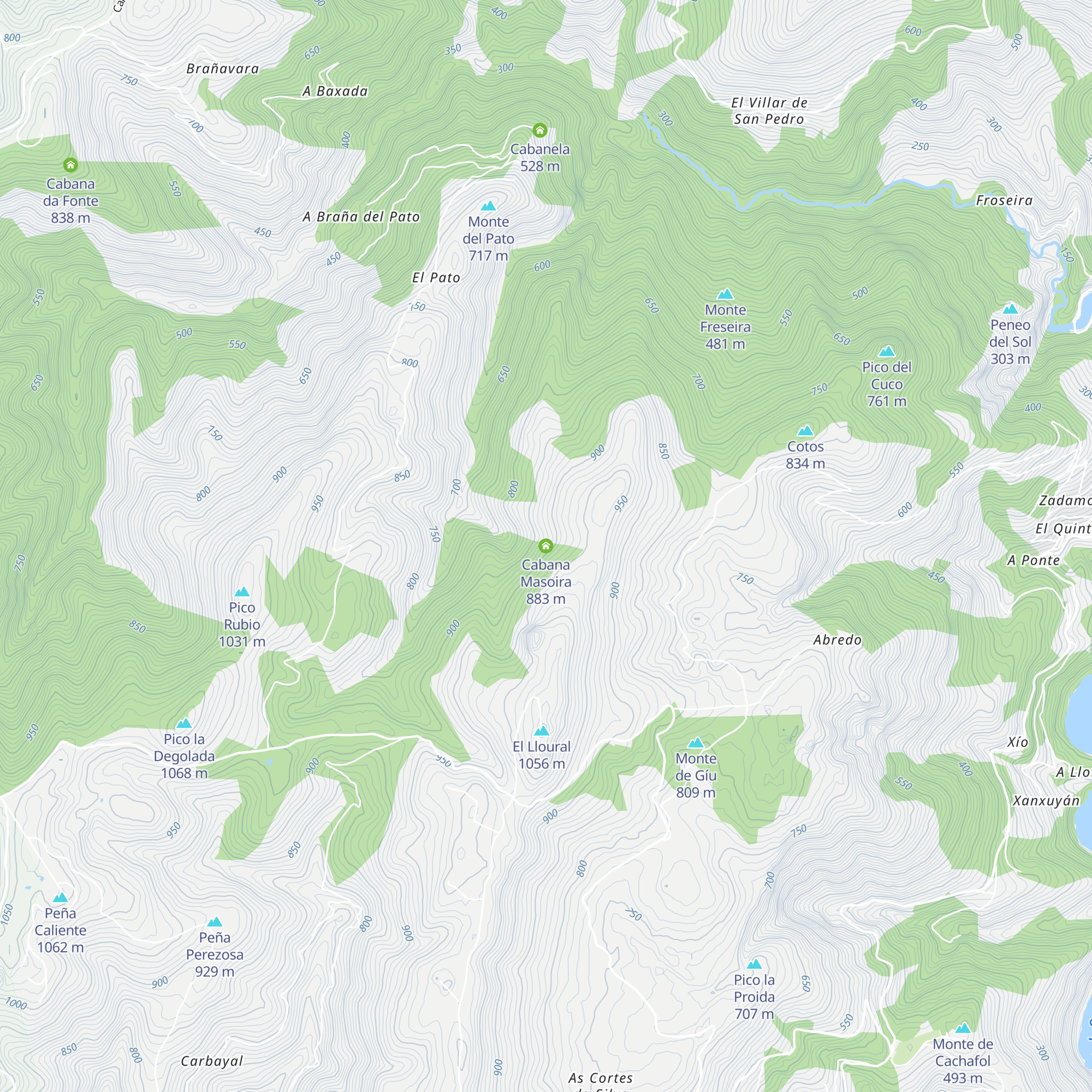 Cabana Masoira map