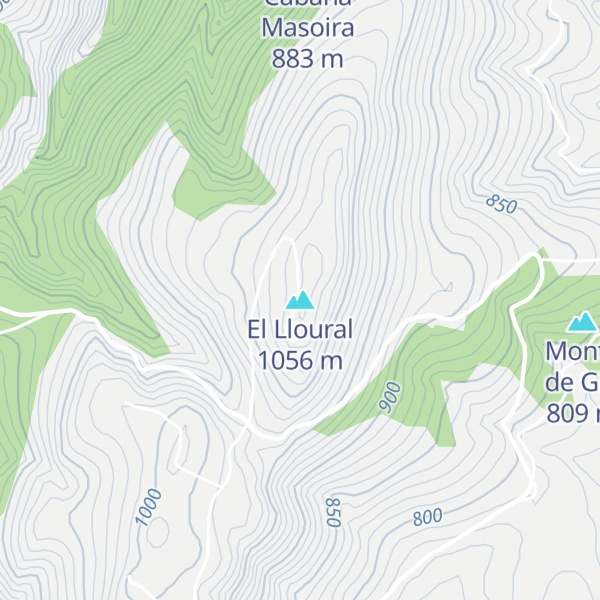 Map of El Lloural
