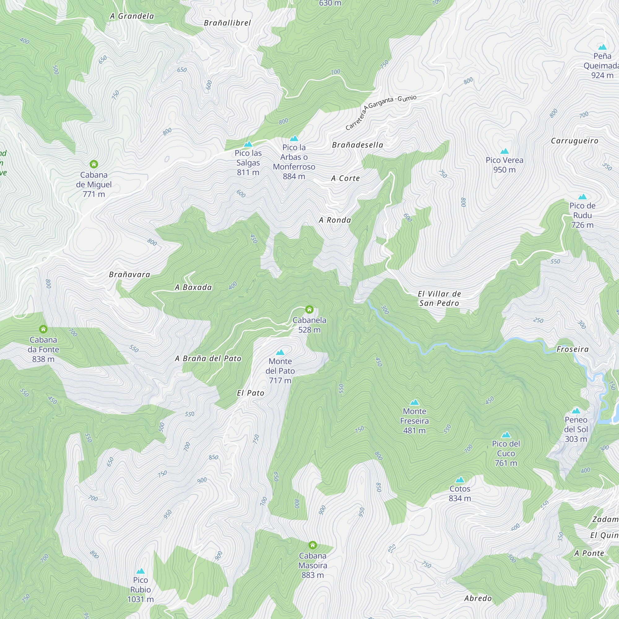 Cabanela map
